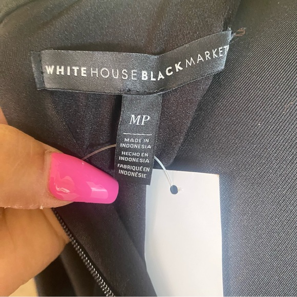 WHBM LS Mock midi dress NWT - Picture 6 of 6